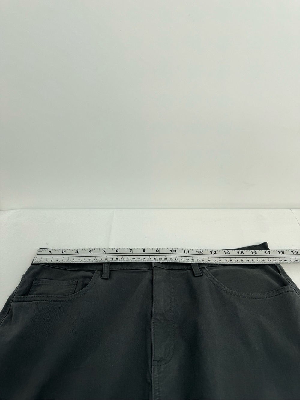 Flint And Tinder Pants Mens 34 X 30 Charcoal Tapered Fit Chino Casual - Picture 7 of 9